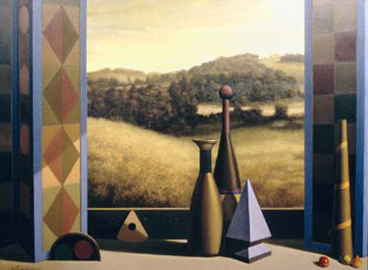 Expectation II Oil 26 X 34  - Anthony Schepis