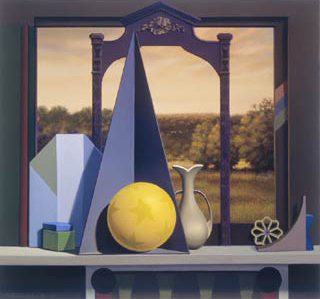Here and There Oil 30 X 32  - Anthony Schepis